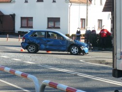 Zderzenie na skrzyżowaniu