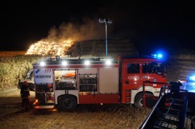 Pożar przy ulicy Leśnej